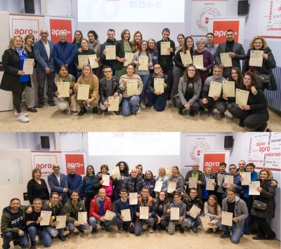 Consegna dei diplomi in Apro Formazione